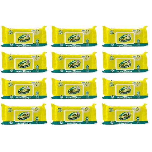 Lemon And Fresh Scent Disinfecting Wipes - 300ct/4pk - Up & Up™ : Target