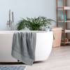 PiccoCasa Soft 100% Combed Cotton 600 GSM Highly Absorbent for Bathroom Shower Bath Towel Set - 2 of 4