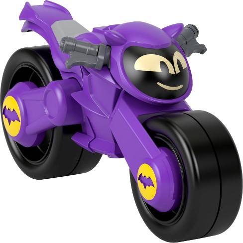 Fisher-Price DC Batwheels Light-Up 1:55 Scale Toy Cars, Bam the Batmobile &  Buff, 2 Pieces 