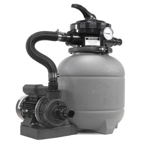 12" Sand Filter Above-Ground w/ Pool Pump 7-Way Valve Media Filter Included - 1 of 4