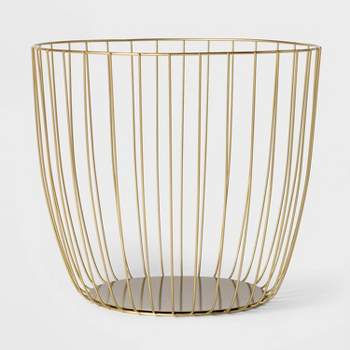 Small Metal Wire Basket Gold - Threshold™