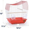 Prevue Pet Products South Beach Wave Top Bird Cage, Lime Green (SP50081) - 2 of 4