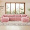 U-Shaped Sectional Sofas with 32D High-Density Sponge, Ergonomic Design, and Anti-Slip Base - 2 of 4