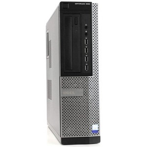 Dell Optiplex 990 Desktop Computer | Quad Core Intel i7 (3.4) | 8GB DDR3 RAM | 250GB HDD Hard disk Drive | Win 10 Pro | Manufacturer Refurbished - 1 of 4