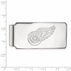 Black Bow Jewelry Sterling Silver Detroit Red Wings NHL Money Clip - 2 of 3