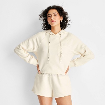 Women's Hooded Sweatshirt - Future Collective Cream