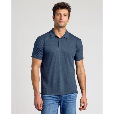 True Classic Men's Short Sleeve Collar Neck Classic Polo Shirt