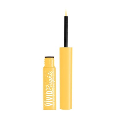 NYX Professional Makeup Vivid Brights Liquid Eyeliner – 0.06 fl oz