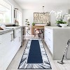 Washable Bordered Area Rug, Low-Pile Non-Slip Indoor Carpet, Durable Non-Shedding Throw Rug for Living Room, Bedroom, Entryway, Playroom - 3 of 4
