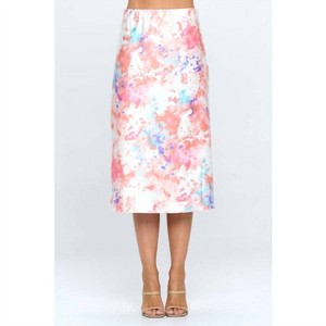Women's Spring Satin Midi Skirt - reneec. - 1 of 3