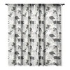 Evamatise Leopards And Palms Rainbow Single Panel Sheer Window Curtain - Deny Designs - image 3 of 4