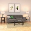 Hudson and Canal 25.5" Tall Table Lamp with Fabric Shade - 4 of 4
