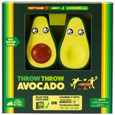 Throw Throw Avocado Game by Exploding Kittens
