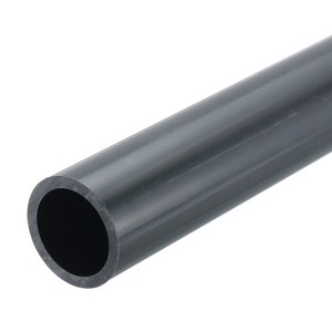 Unique Bargains PVC Water Plumb DIY Crafts High Impact Rigid Round Pipes 8" Length - 1 of 4