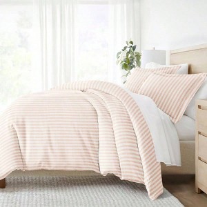 Queen Duvet Cover Set - Hotel - Like Comfort, Soft Stylish with Pillow Shams - 1 of 4