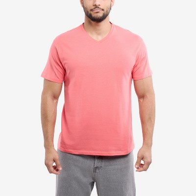 X RAY Men's Basic V-Neck Short Sleeve T-Shirt