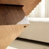 CAVINAS Modern Side Table Square Coffee Table with Sturdy Base, End Table for Living Room, Bedroom - 3 of 4