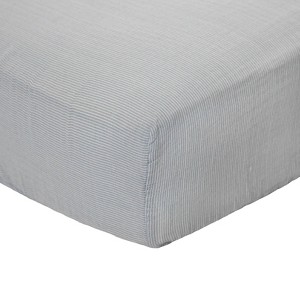 Red Rovr Organic Cotton Muslin Crib Sheet - 1 of 3