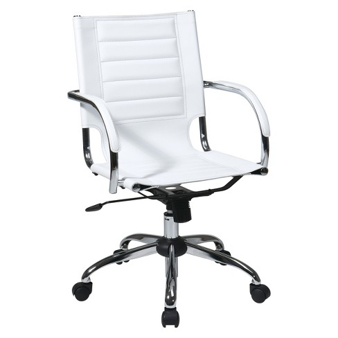 Trinidad Desk Chair White Osp Home Furnishings Target