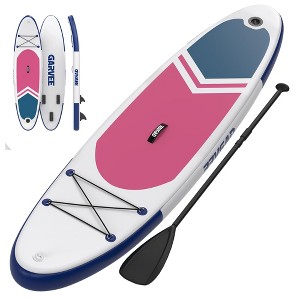 Inflatable Paddle Board 10'6", Stand Up Paddle Board with Camera Mount, SUP for Youth & Adults with Premium Accessories, Perfect for Sea and Lakes - 1 of 4