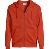 Lands' End Men's Long Sleeve RainDefense Serious Sweats Full Zip Hoodie - 3 of 3