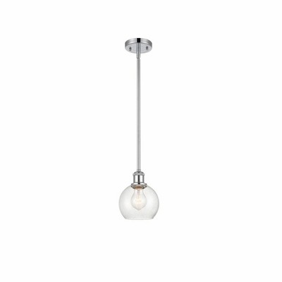 Athens - 1 Light Mini Pendant In Industrial Style-7.88 Inches Tall and 6 Inches Wide