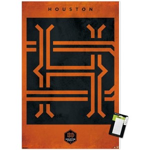 Trends International MLS Houston Dynamo FC - Logo 25 Unframed Wall Poster Prints - 1 of 4
