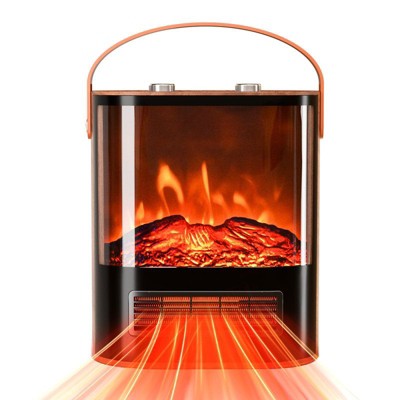 Winado 1500-Watt Portable Electric Indoor Heater with 3D Flame