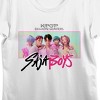 Kpop Demon Hunters The Saja Boys Still Image Women's White Crew Neck Short Sleeve T-shirt - 2 of 4