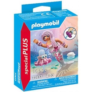 Playmobil Special Plus Mermaid with Water Spray Octopus 71477 Mini Figure 14pcs - 1 of 1