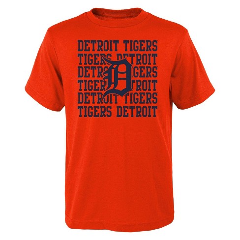 Mlb Detroit Tigers Boys' Core T-shirt - Xl : Target