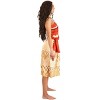 HalloweenCostumes.com Women's Deluxe Moana Costume | Officially Licensed Disney Princess Dress with Back Zipper and Orange Waist Sash - 2 of 4