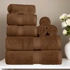 Luxury Cotton Heavyweight Ultra-Plush 8 Piece Towel Set by Blue Nile Mills - 2 of 4