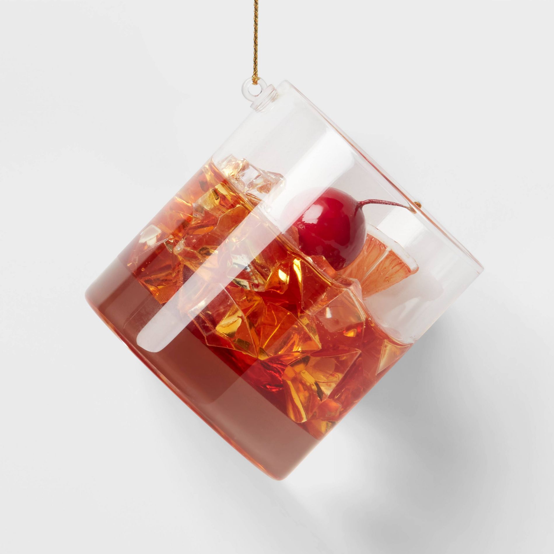 Old Fashioned Cocktail Christmas Tree Ornament - Wondershop™