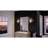 Urban Ambiance Luxury Traditional Wall Sconce 7.75''H x 4.5''W,  Polished Nickel Finish,  Esperance Collection, UHP4150 - 2 of 4