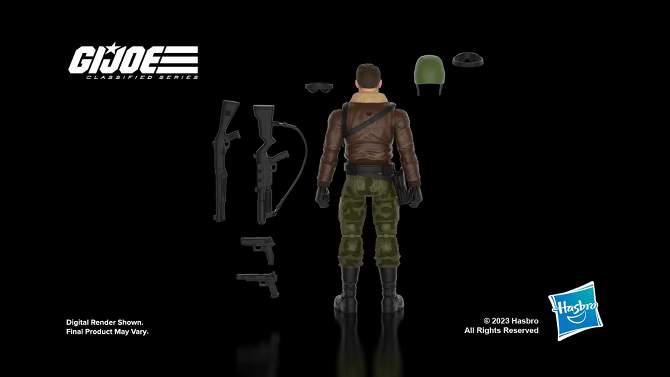 G.I. Joe Classified Series General Clayton &#34;Hawk&#34; Abernathy Action Figure, 2 of 11, play video