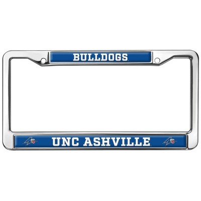 UNC Asheville Bulldogs Full Size Standard License Plate Metal Frame