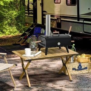 CAVINAS Pizza Oven Outdoor Portable Outdoor Griddles Semi-Automatic Pizza Maker for Outdoor Camping - 1 of 4