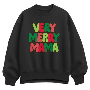 Women's - Instant Message - Very Merry Mama - 1 of 2