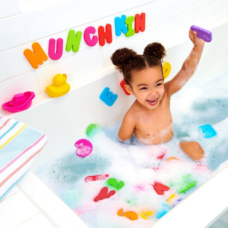 Munchkin Bath Letters and Numbers - 36ct Bath Toy Set, 2 of 13