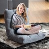 Tangkula Adjustable 14-Position Floor Chair ,Padded Gaming Chair Lazy Recliner - image 3 of 4