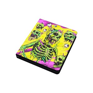 Realm Guard Card Binder (Melting Skulls) - Premium PU Textured