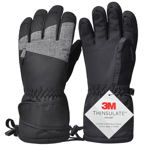 Solaris Waterproof Ski Gloves For Men Women Winter Warm Cozy 3m Thinsulate Snowboard Gloves With Half Ski Mask For Skiing Snowboarding Shoveling Target