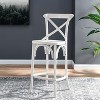Modway Gear Counter Stool White - 4 of 4
