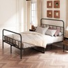 NicBex Metal Platform Bed with Headboard for Adults/Boys/Girls,Black - 2 of 4