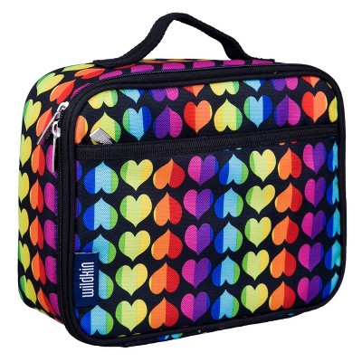 Wildkin Rainbow Hearts Lunch Box