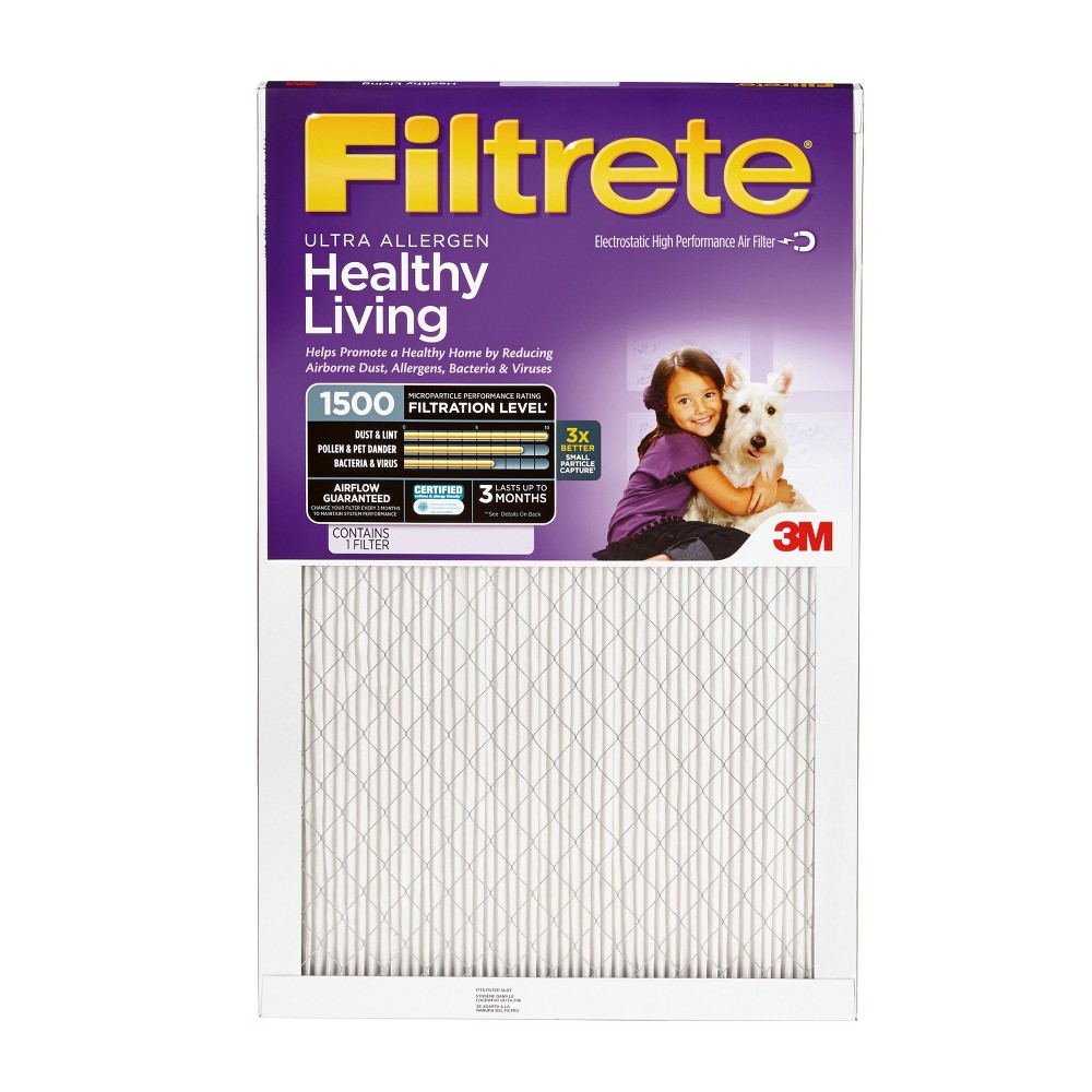 3M Filtrete Ultra Pure 1500 MPR Filter - 2 Pack