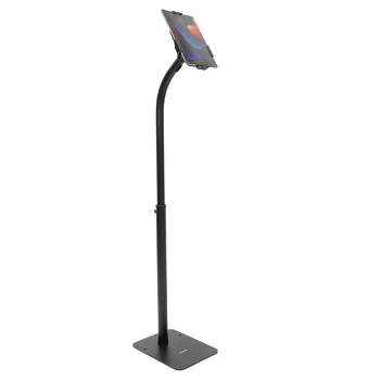 Mount-It! Height Adjustable Tablet Kiosk Stand, Anti-Theft Tablet Floor Stand with Lock for Business & Retail Use | Universal Fit for 7.9" to 11" iPad