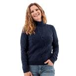 Aventura Clothing Women's Mallory Long Sleeve Mock Turtleneck Pullover Sweater
