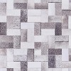 HomeStock Laredo Burke Grey & Ivory 6.7x9.7, Transitional, Woven with Digital Heat Transferred Printing - 4 of 4